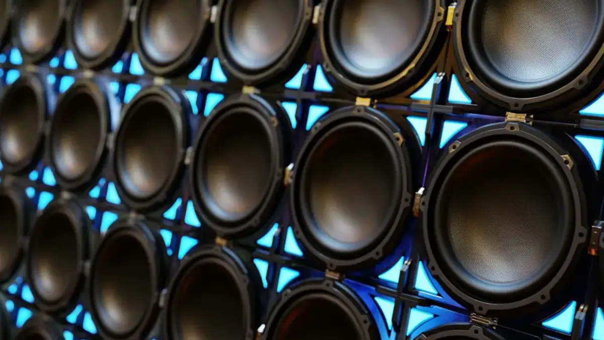 Sonido para bodas con pista y cabina de DJ durante recepción